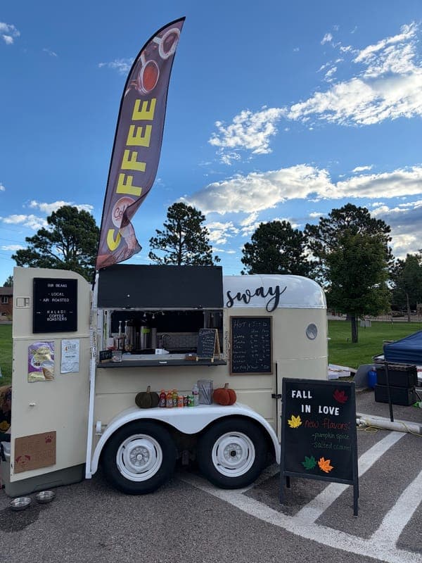 Sway Coffee Trailer