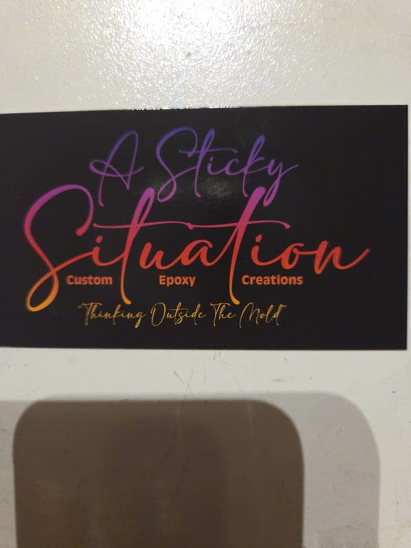 A  Sticky Situation Custom Epoxy Creations