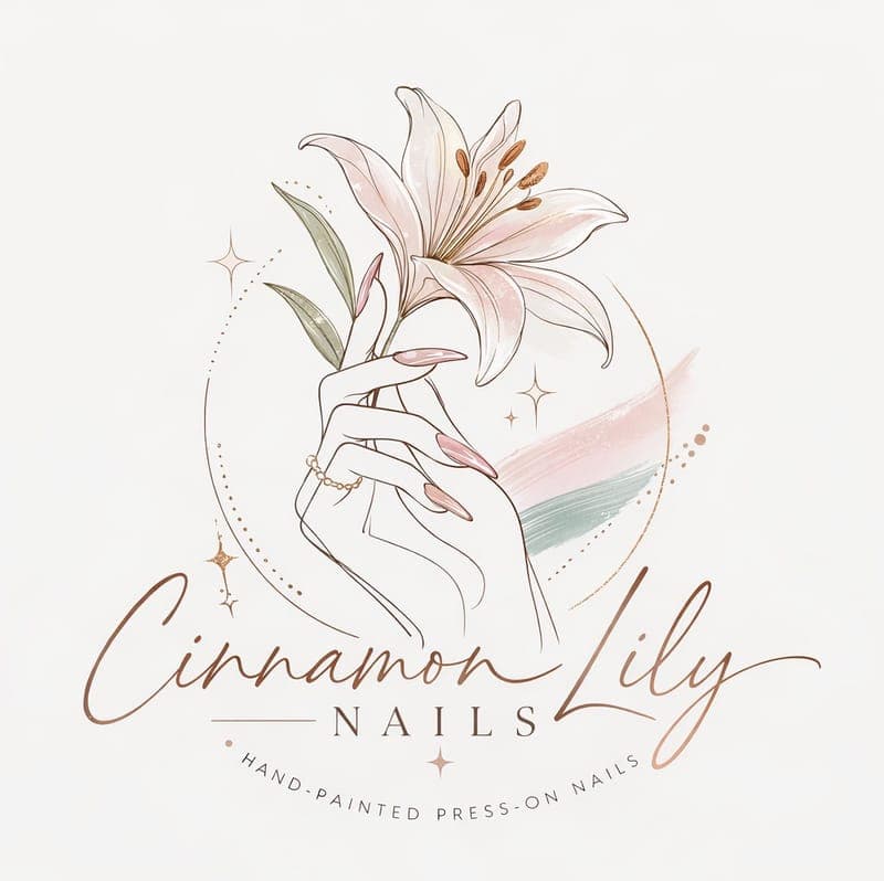 Cinnamon Lily Nails