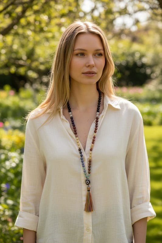 7 Chakra Mala Necklace