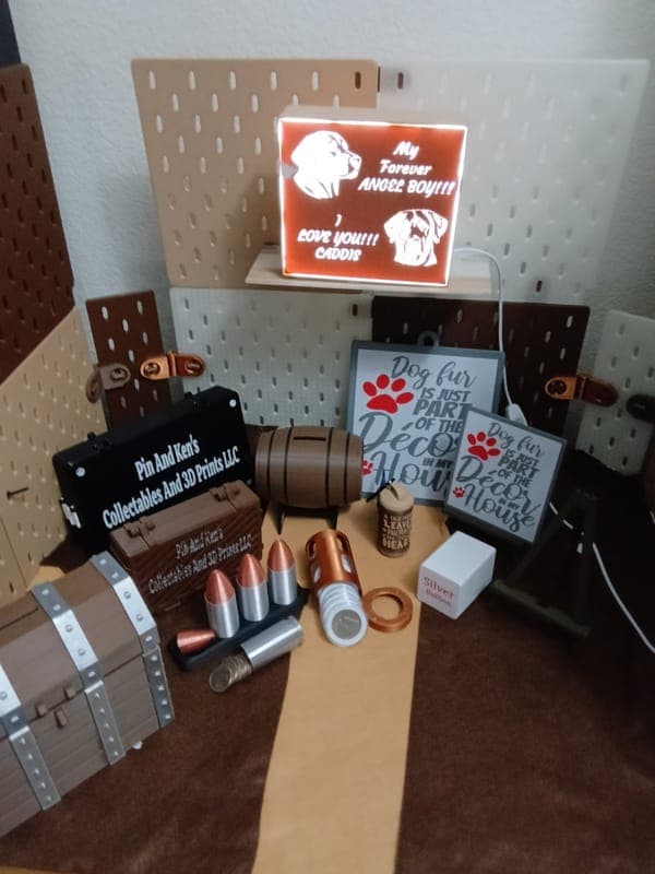 Pin And Ken's Collectables And 3D prints LLC