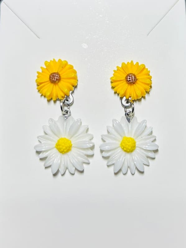 Sunflower/Daisy earrings 