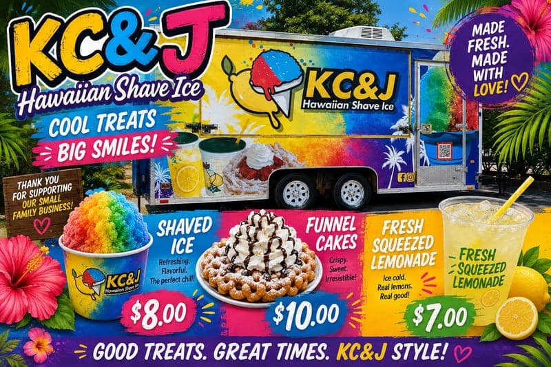 KC&J Hawaiian Shave Ice