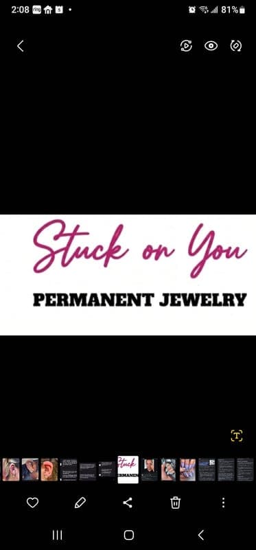 Stuck On You Permanently Jewelry