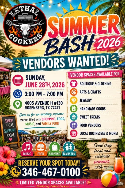 Summer bash