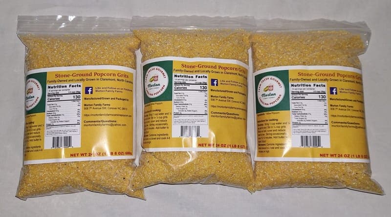 Stone-Ground Popcorn Grits