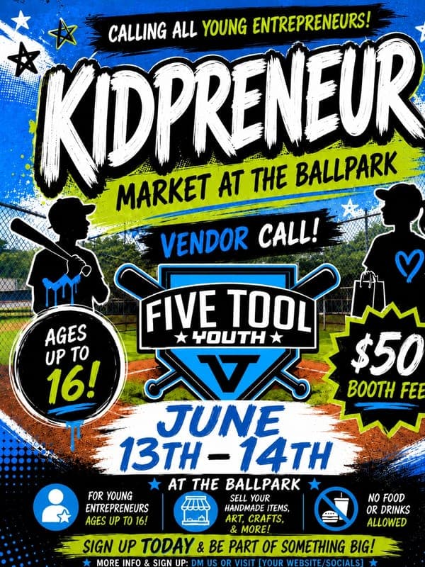 Five Tool Youth Kidpreneur market
