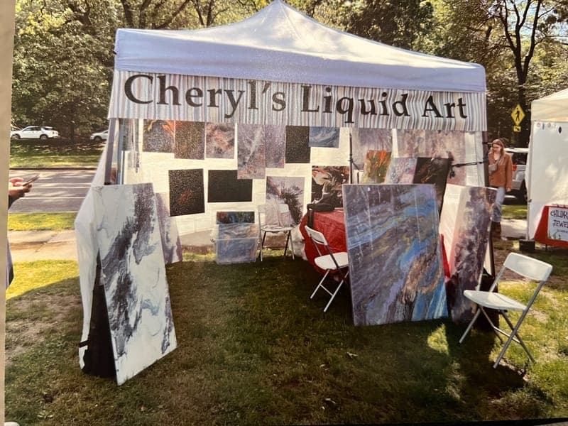 Cheryl Lemieux s liquid Art