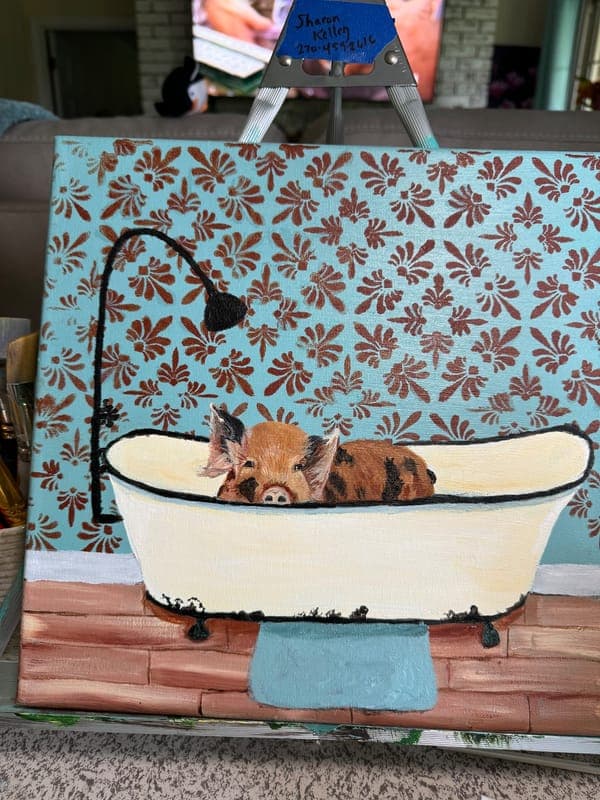 Sharon Carskadon Kelley’s Acrylic Art on canvas and prints
