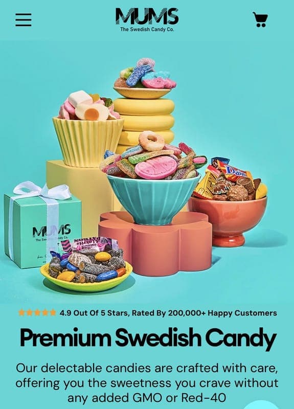 Mums Swedish Candy
