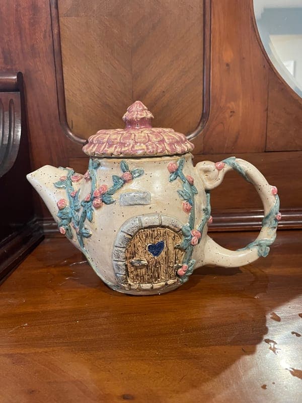Fairy House Tea Pot