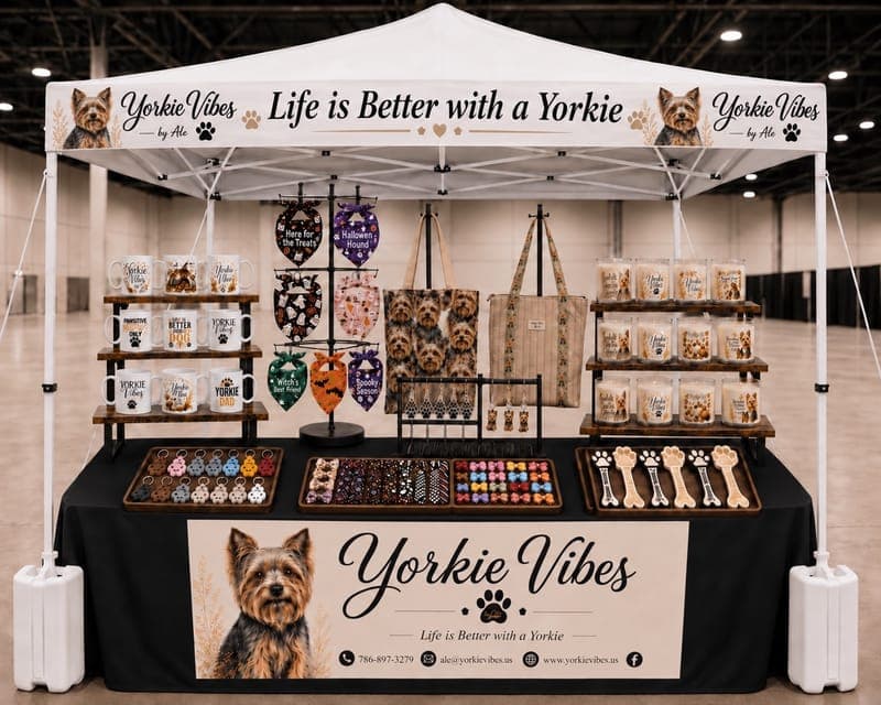 Yorkie Vibes by Ale