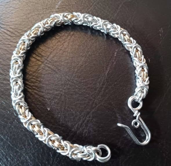 Sterling Silver and gold