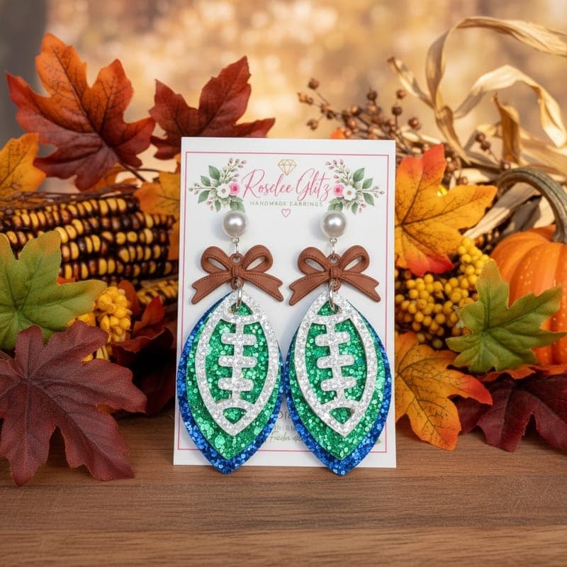 Seahawks Earrings