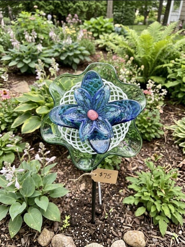 Glass Yard Art
