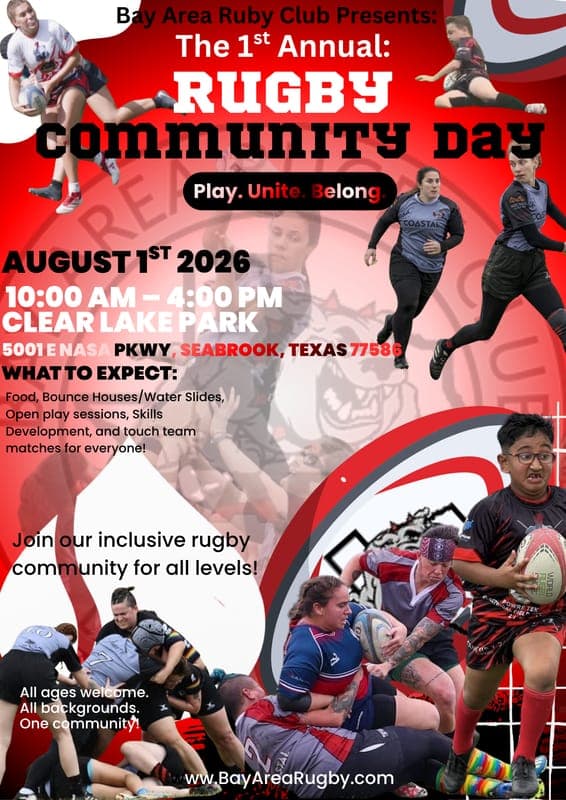 Bay Area Rugby Club Community Day