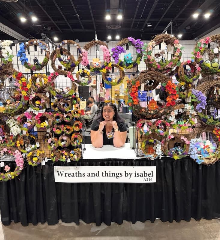 Wreaths and things by Isabel
