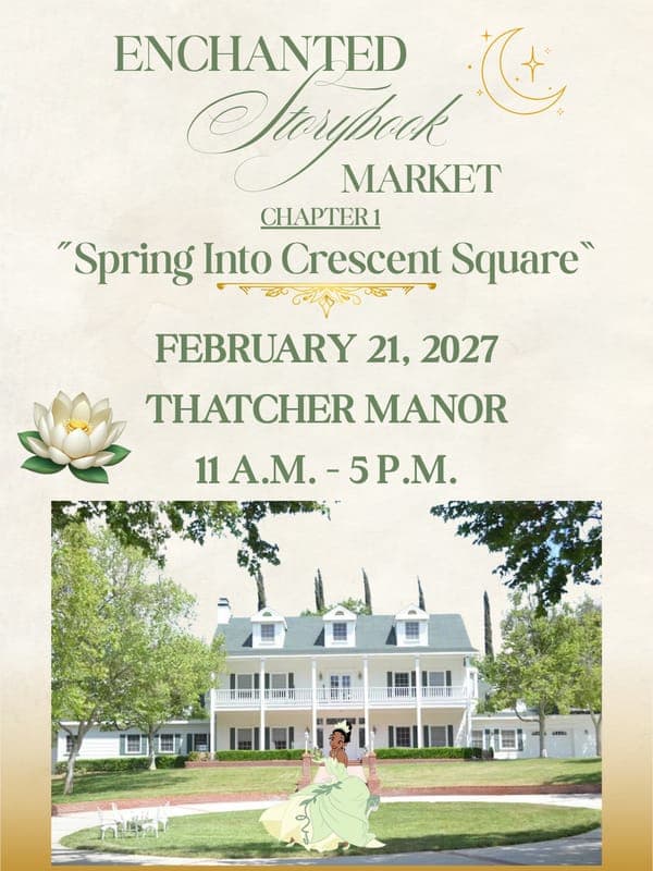 Enchanted Storybook Market Chapter 1: Spring into Crescent Square