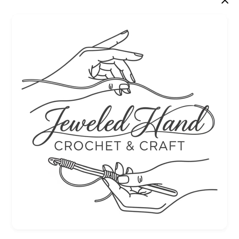 Jeweled Hand Crochet & Craft