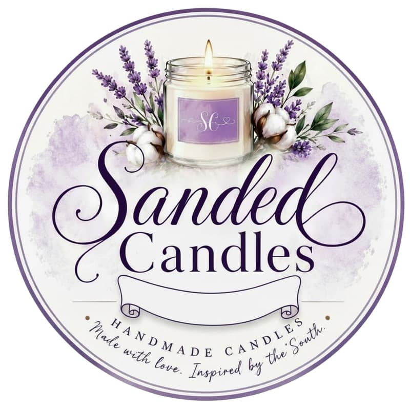 Sanded Candles