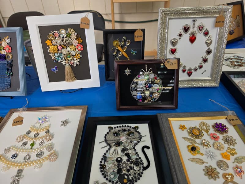 Framed Jewelry Artwork