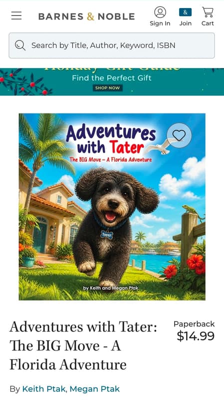 Adventures With Tater Children's Book Series