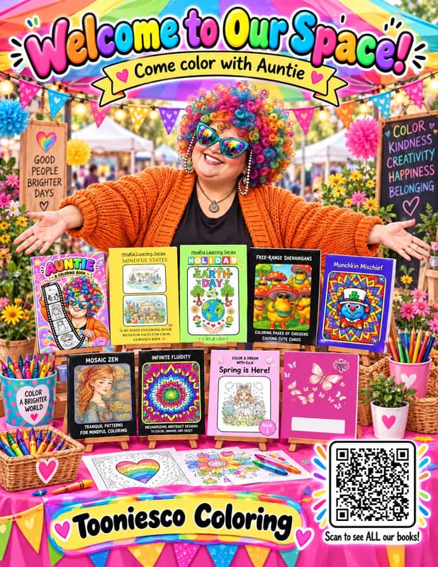 Tooniesco Coloring Books
