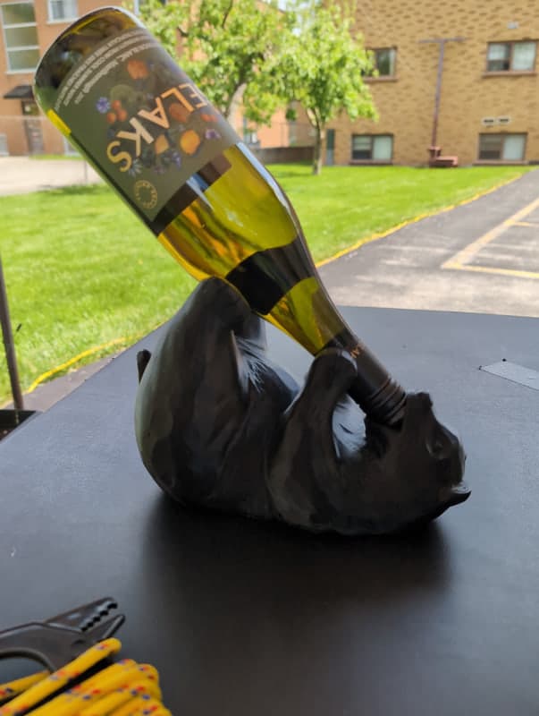 Bear Wine Bottle Holder