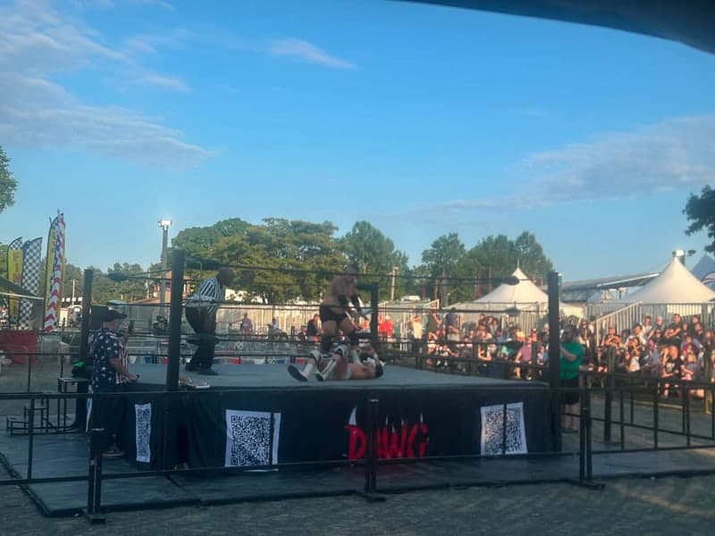 A sell out crowd at the Monmouth County Fair