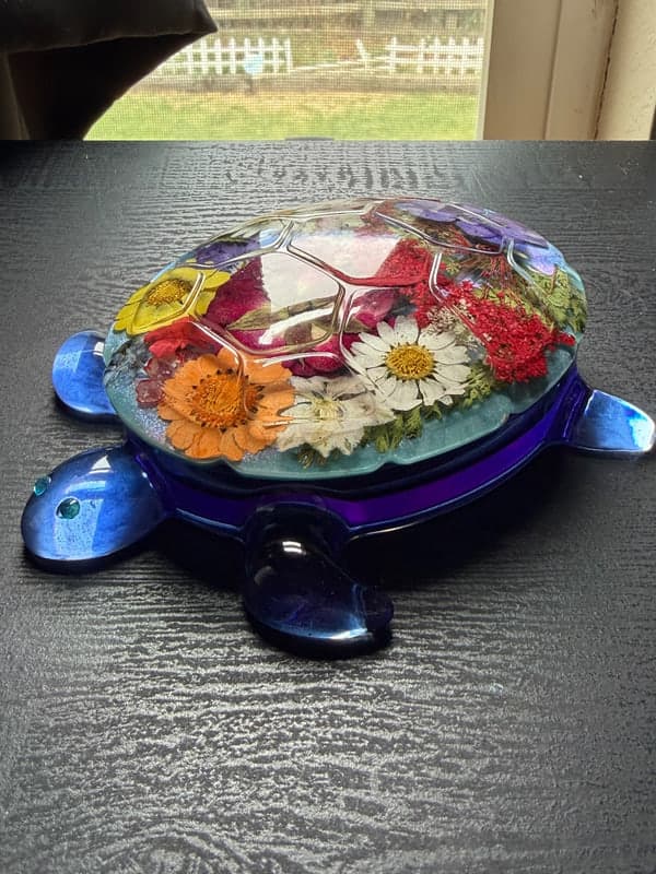 Turtle trinket box