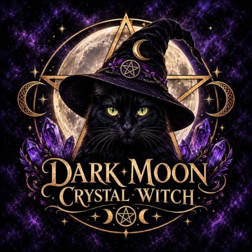 Dark Moon Crystal Witch