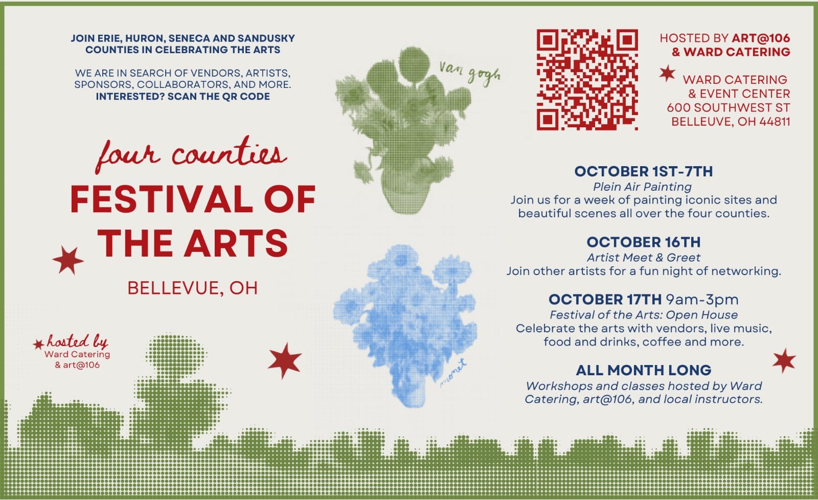 Four Counties Festival of the Arts cover photo