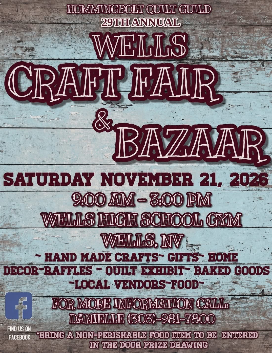 Wells Craft Fair and Bazaar 2026 cover photo