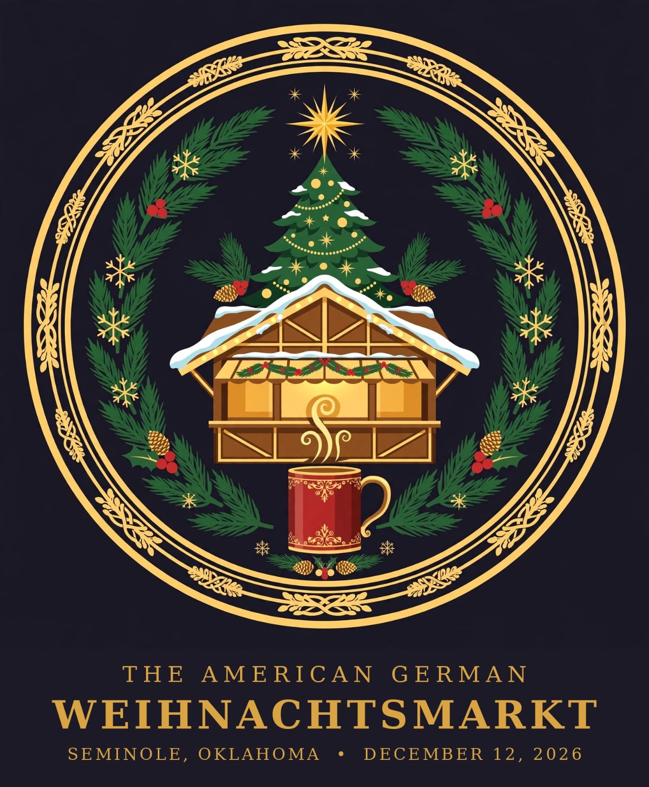 American German Weihnachtsmarkt cover photo