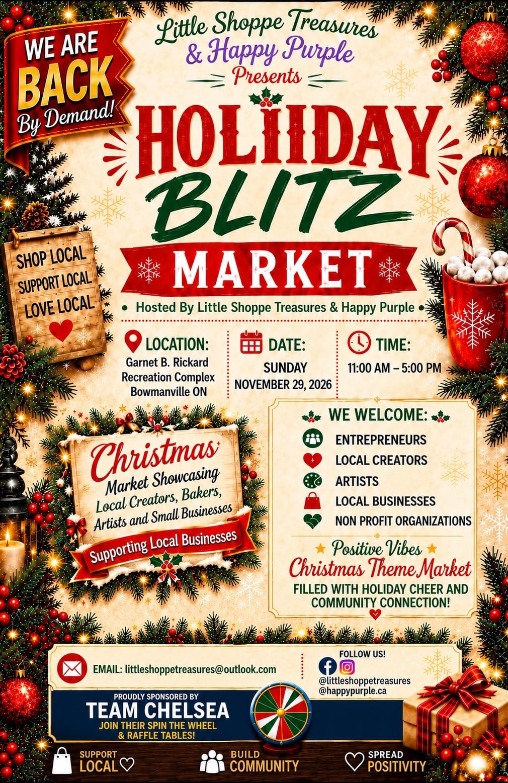 Holiday Blitz Markets cover photo
