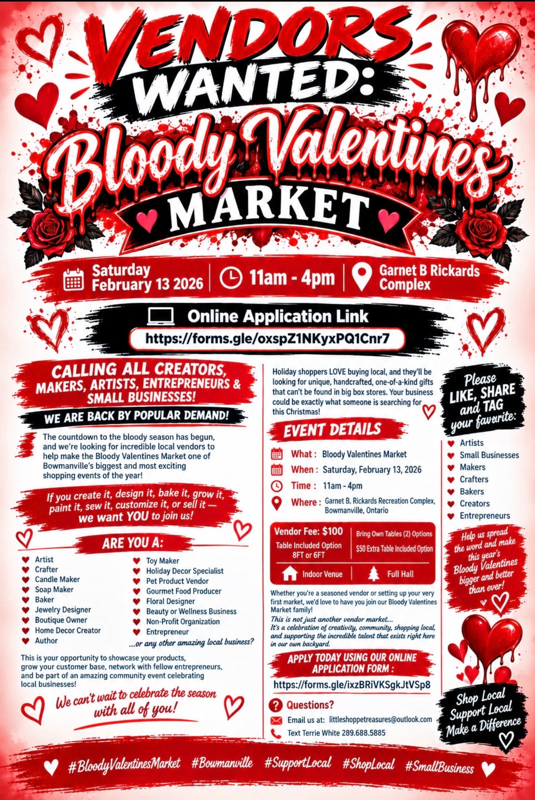 Bloody Valentines Market cover photo
