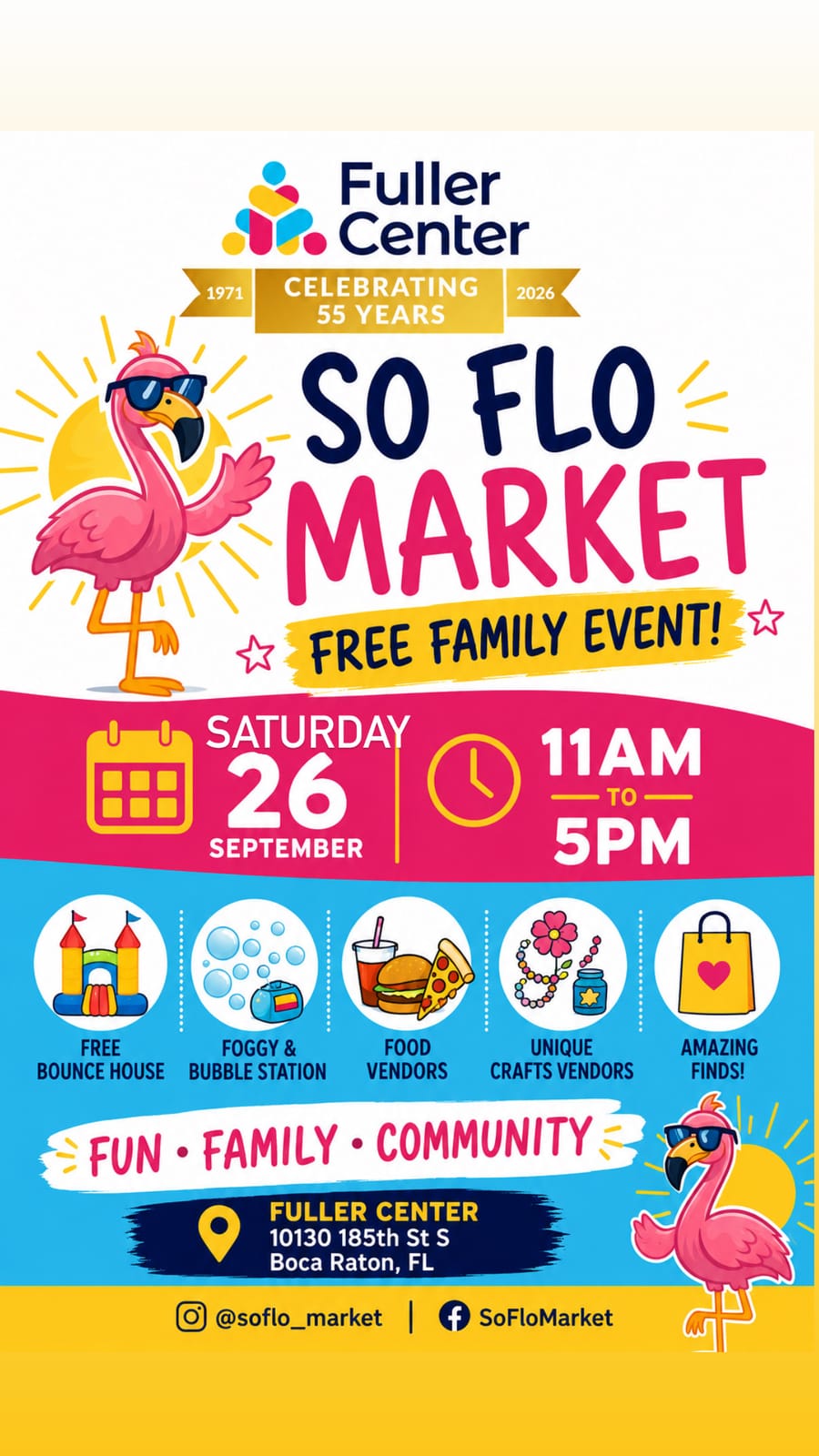 SoFlo Market- One Year Anniversary Celebration🎉🦩 cover photo