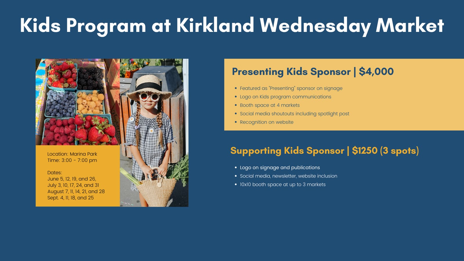 Kirkland Wednesday Market cover photo