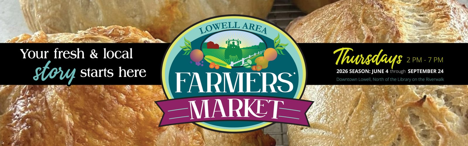 Lowell Area Farmers' Market cover photo