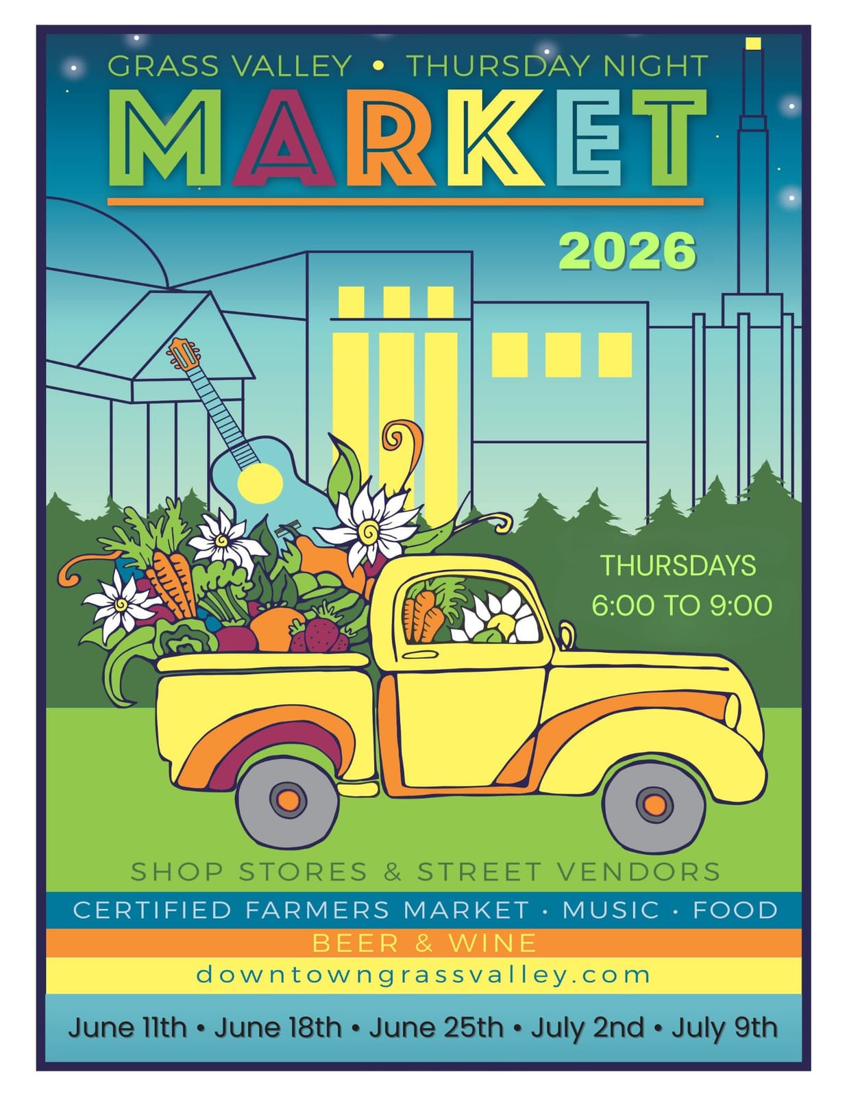 Grass Valley Thursday Night Market cover photo