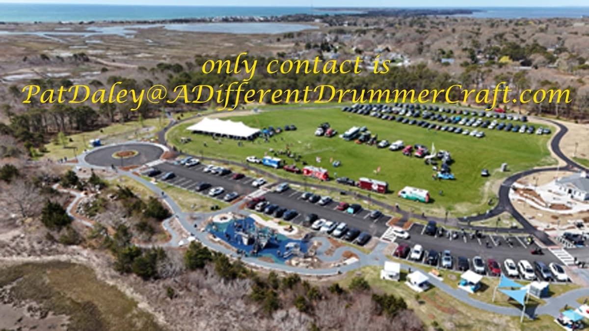 A Different Drummer Craft Fair ~ May 22 & 23 ~ Parker's River Landing~Yarmouth MA