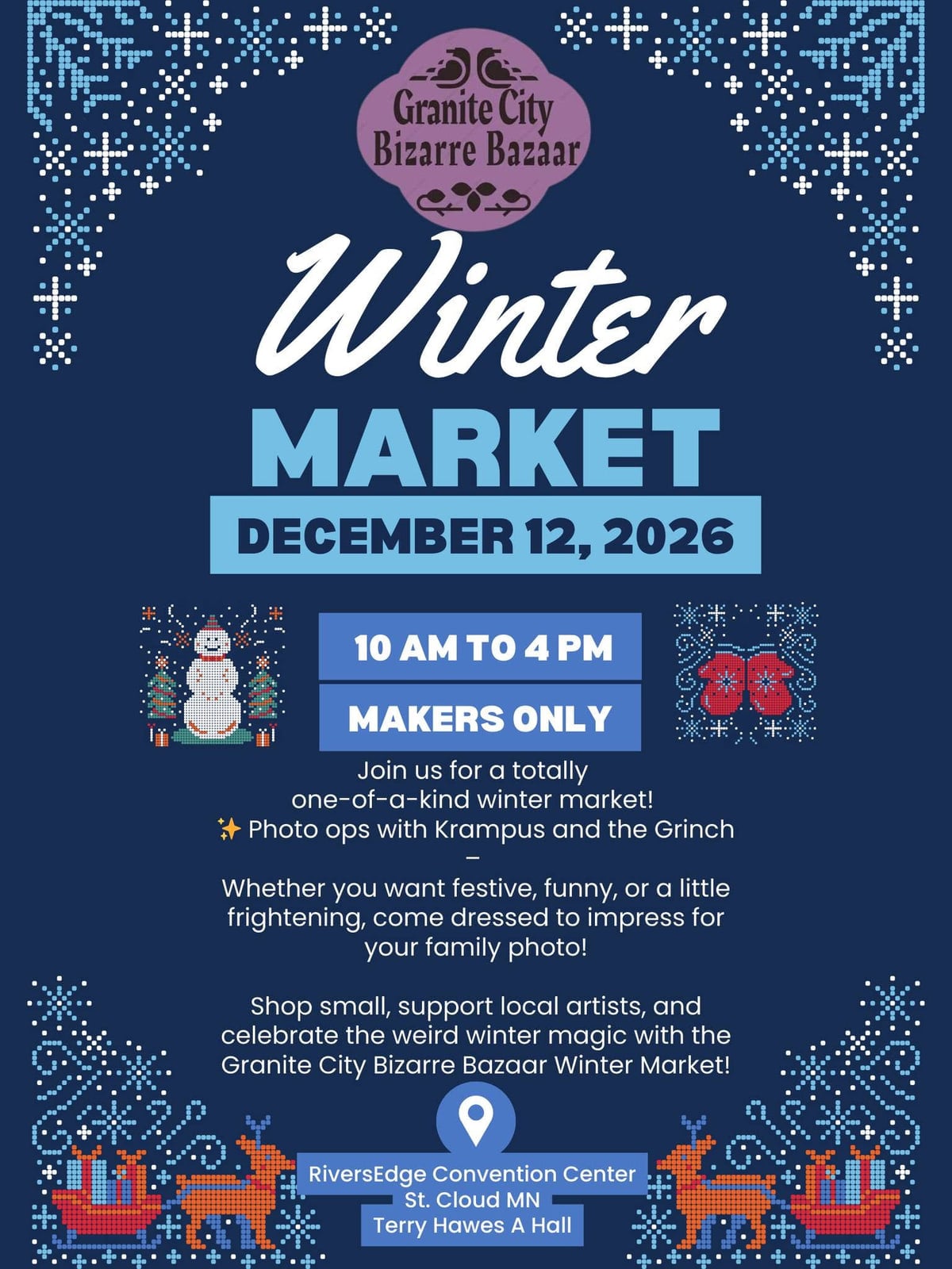 Granite City Bizarre Bazaar Winter Market 2026
