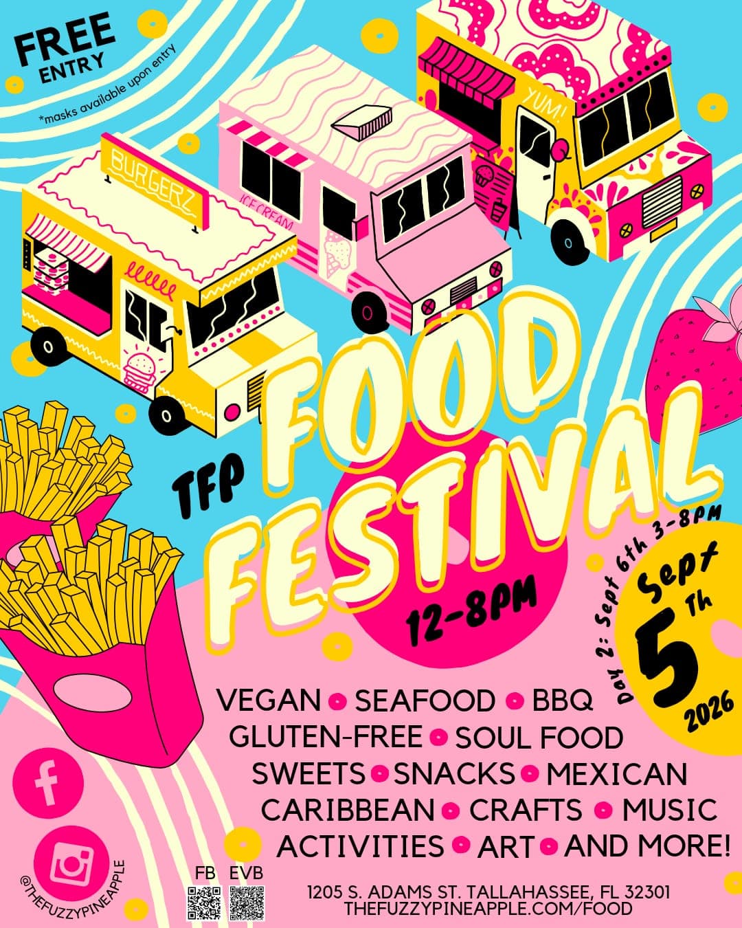The Fuzzy Pineapple Food Festival