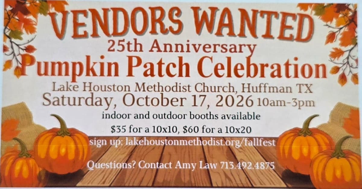 25th Anniversary of Pumpkin Patch Fall Fest