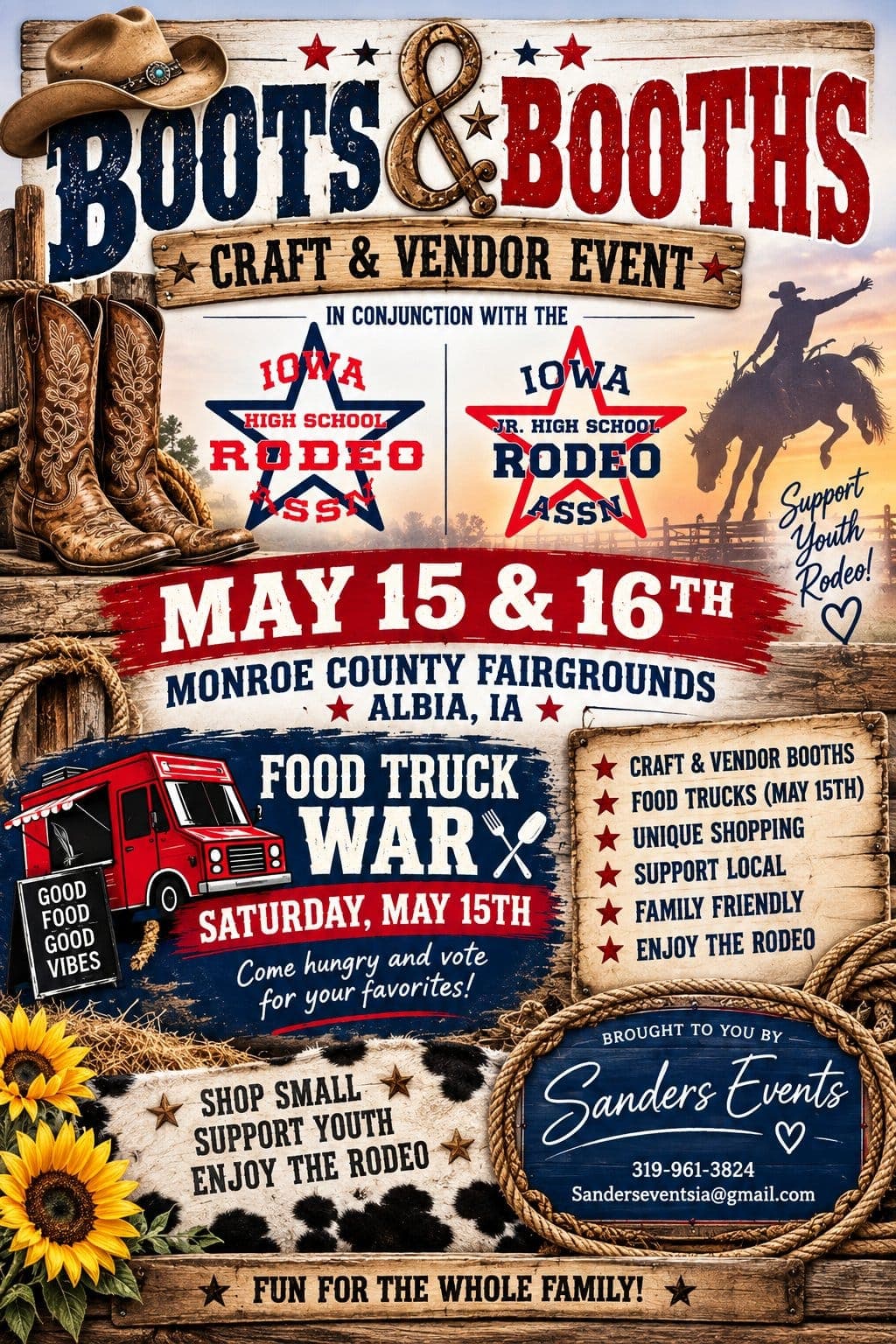 Boots & Booths Craft and Vendor Event
