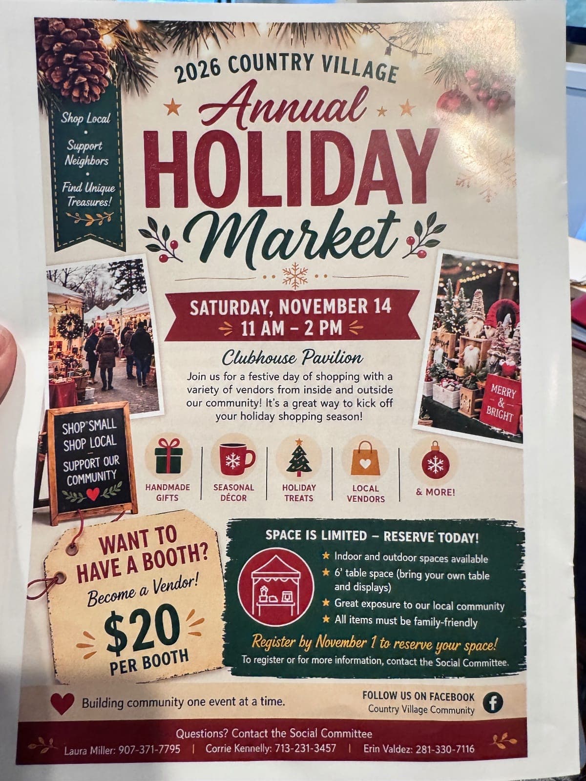 Country Village Holiday Market