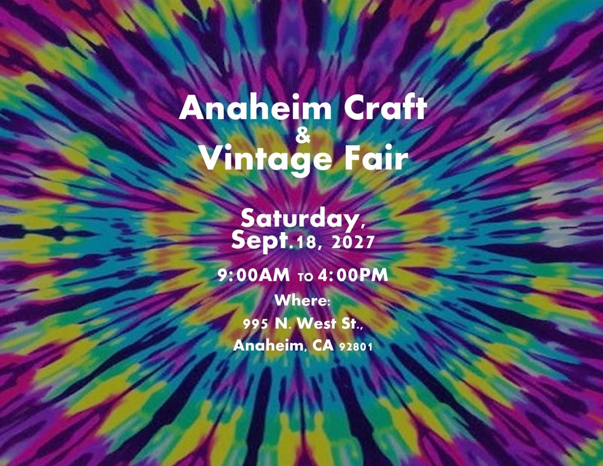Anaheim Craft & Vintage Fair (2)