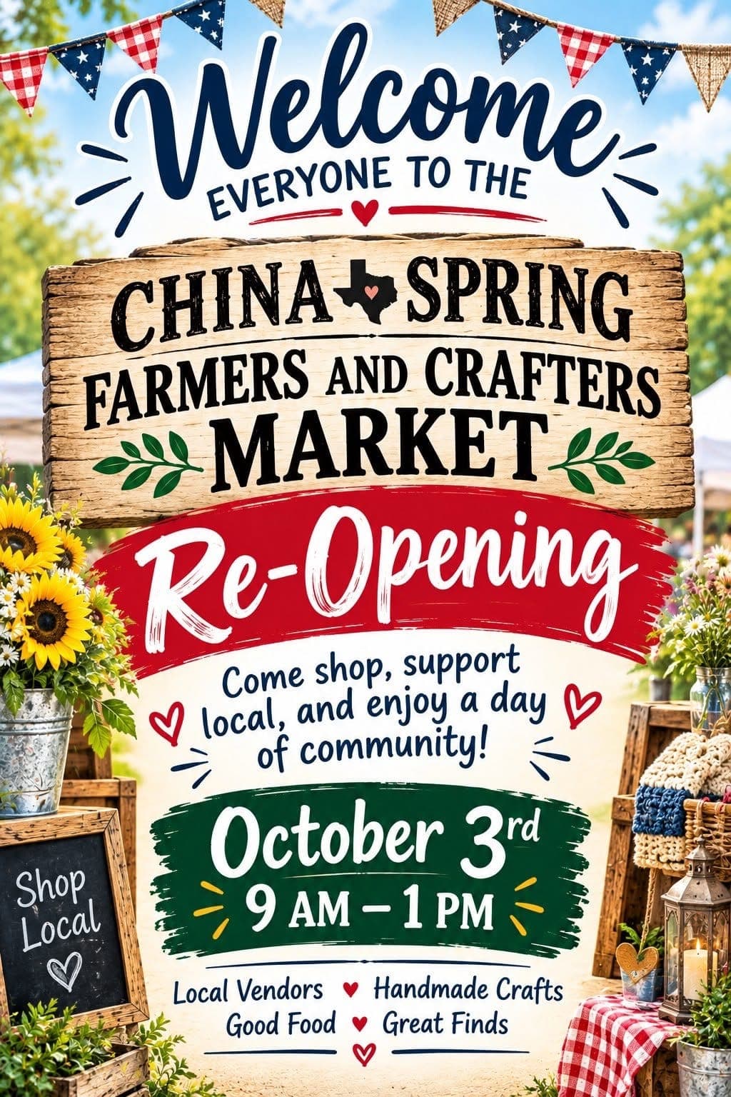 China Spring Farmers and Crafters Market