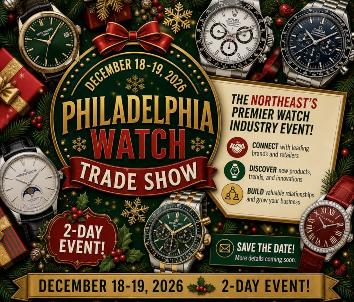Philadelphia Watch Show Christmas Edition