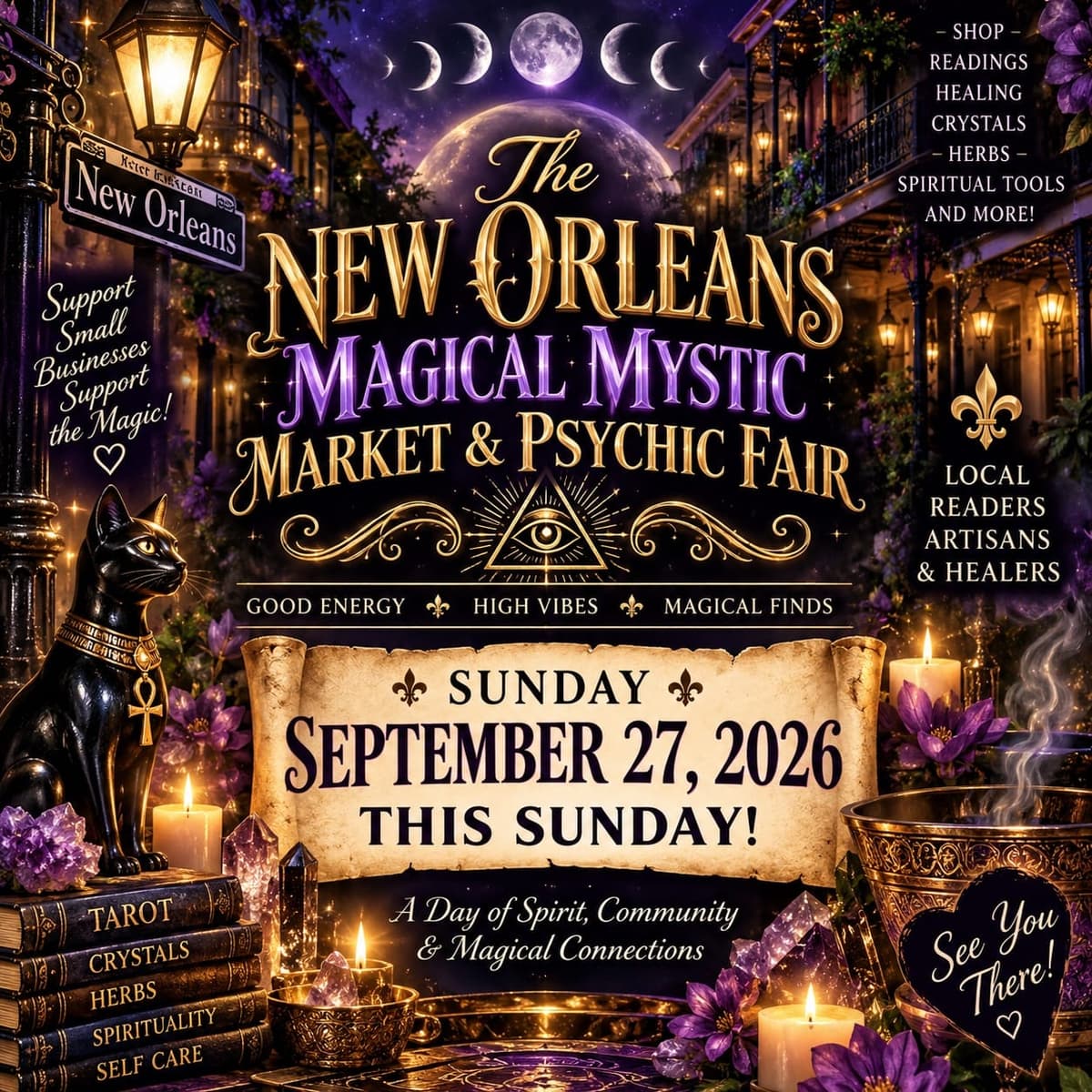 The New Orleans Magical Mystic Market & Psychic Fair
